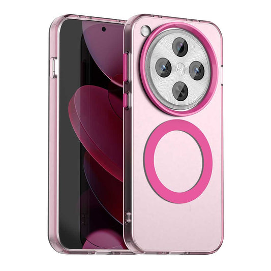 Husa MagSafe pentru Oppo Find X8 Pro, Techsuit, CandyCase, Roz