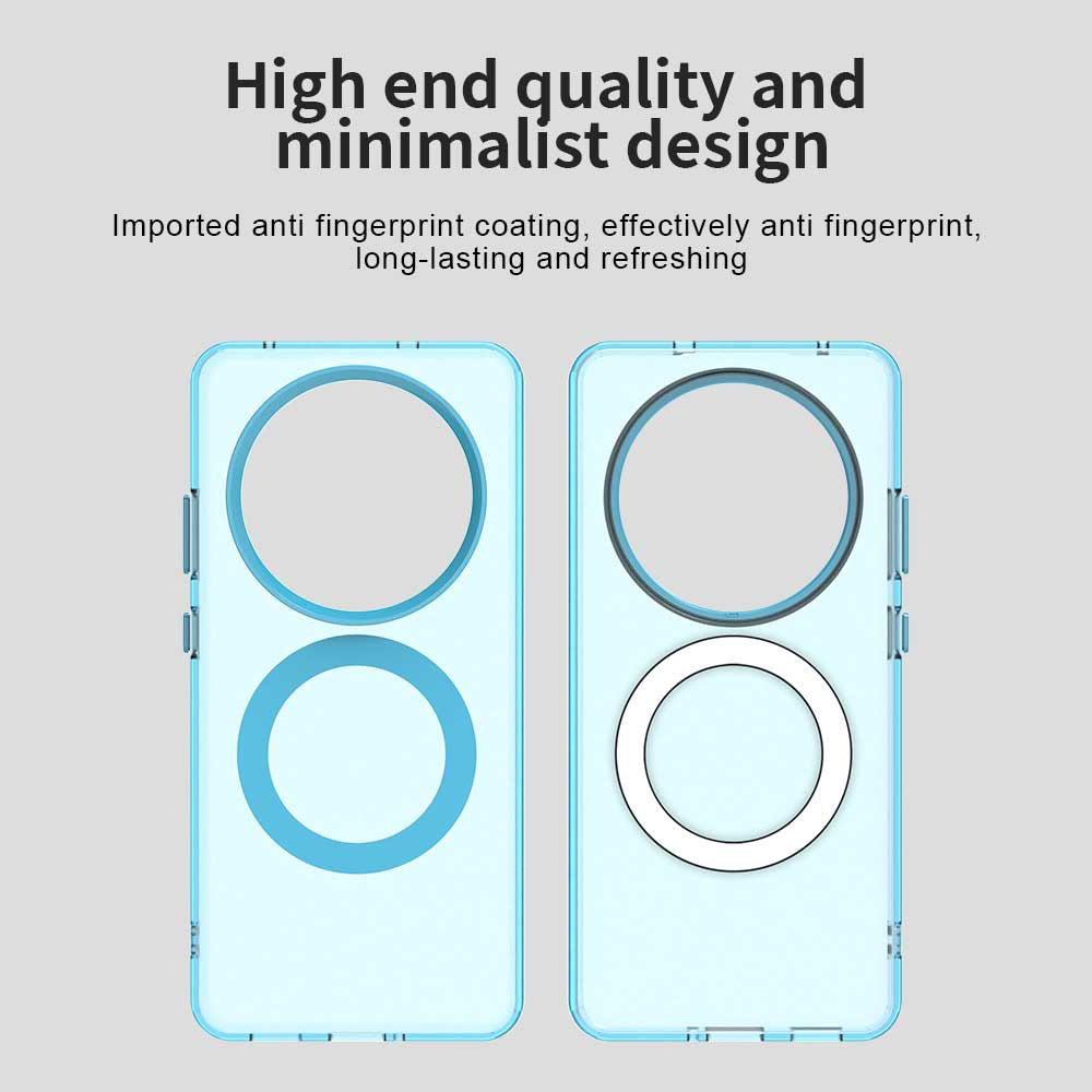 Husa MagSafe pentru Oppo Reno12 FS 5G / Reno12 FS 4G / Reno12 F 4G / Reno12 F, Techsuit, CandyCase, Albastra