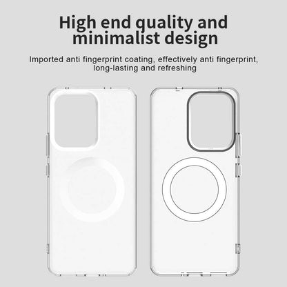 Husa MagSafe pentru Oppo Reno13 FS 5G / Reno13 F 4G / Reno13 F, Techsuit, CandyCase, Alba