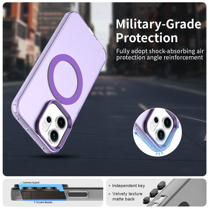 Husa MagSafe pentru Oppo Reno14, Techsuit, CandyCase, Mov