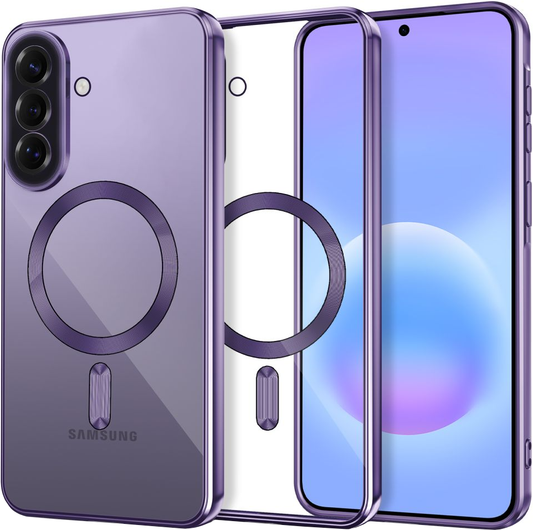 Husa MagSafe pentru Samsung Galaxy A37 5G, Tech-Protect, Magflex, Violet
