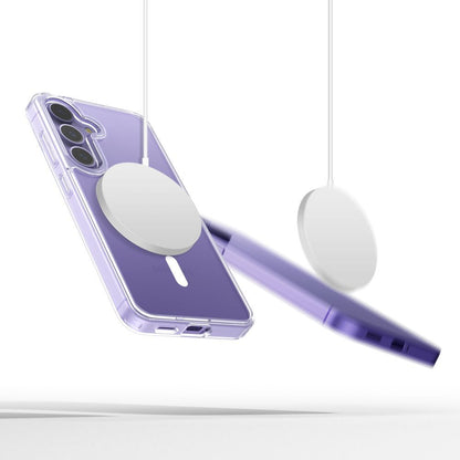 Husa MagSafe pentru Samsung Galaxy A36 A366, Tech-Protect, Flexair Hybrid, Transparenta