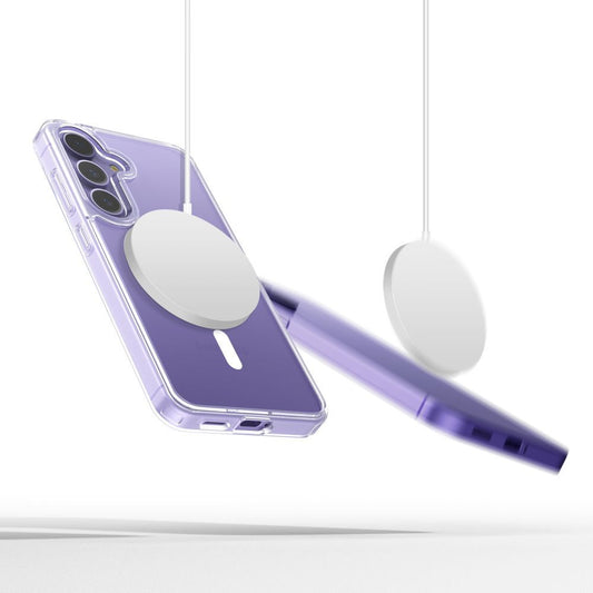 Husa MagSafe pentru Samsung Galaxy A36 A366, Tech-Protect, Flexair Hybrid, Transparenta