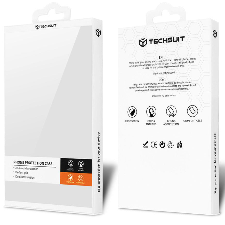 Husa MagSafe pentru Samsung Galaxy Z Fold7 F966, Techsuit, PureFrost, Neagra