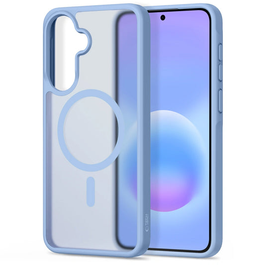 Husa MagSafe pentru Samsung Galaxy A57 5G, Tech-Protect, Magmat, Albastra Mata