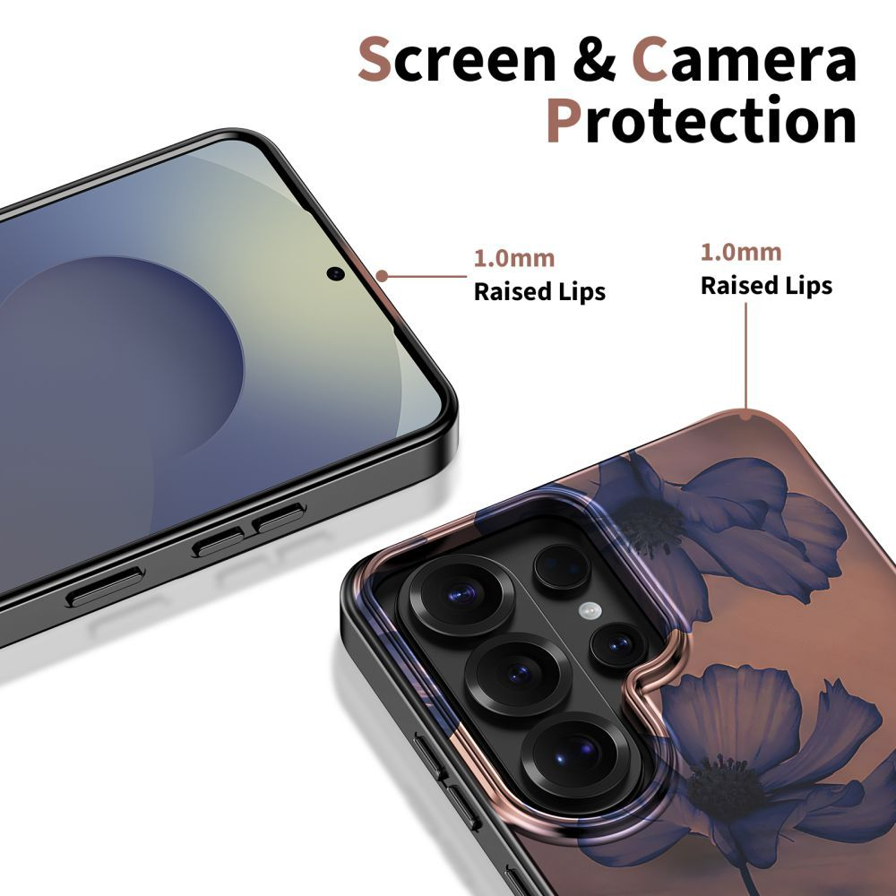 Husa MagSafe pentru Samsung Galaxy S26 Ultra S948, Tech-Protect, Lamano Velvet Night, Neagra