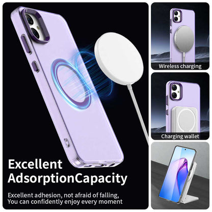 Husa MagSafe pentru Samsung Galaxy A05 A055, Techsuit, CandyCase, Mov
