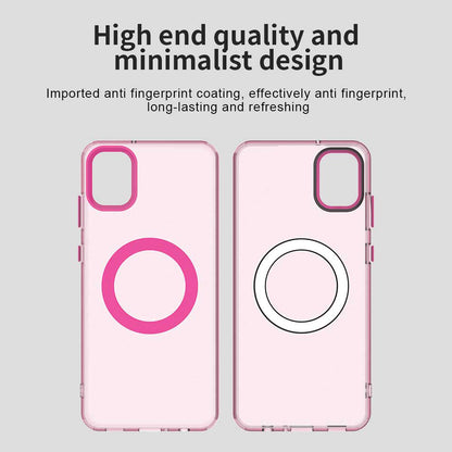 Husa MagSafe pentru Samsung Galaxy A05 A055, Techsuit, CandyCase, Roz