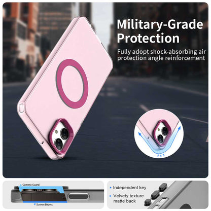 Husa MagSafe pentru Samsung Galaxy A05 A055, Techsuit, CandyCase, Roz