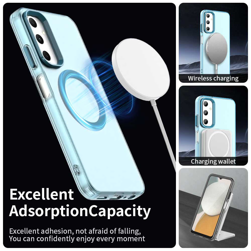 Husa MagSafe pentru Samsung Galaxy A05s A057, Techsuit, CandyCase, Albastra