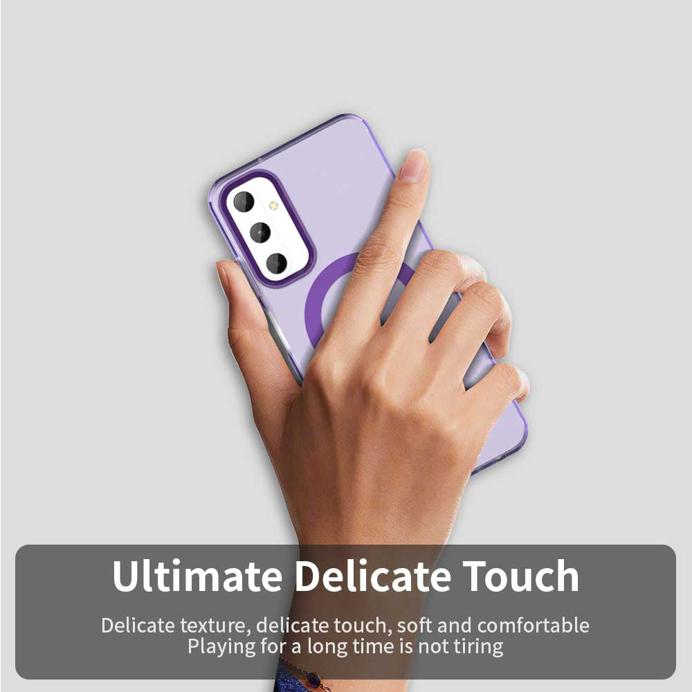 Husa MagSafe pentru Samsung Galaxy A05s A057, Techsuit, CandyCase, Mov