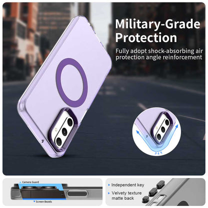 Husa MagSafe pentru Samsung Galaxy A05s A057, Techsuit, CandyCase, Mov