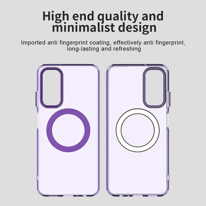 Husa MagSafe pentru Samsung Galaxy A05s A057, Techsuit, CandyCase, Mov