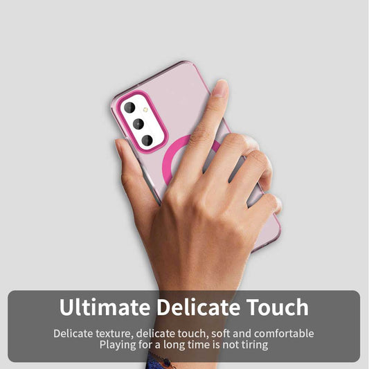 Husa MagSafe pentru Samsung Galaxy A05s A057, Techsuit, CandyCase, Roz