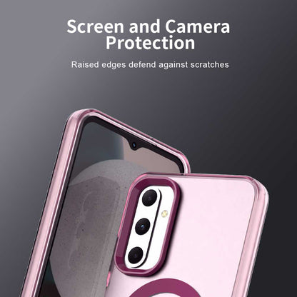 Husa MagSafe pentru Samsung Galaxy A05s A057, Techsuit, CandyCase, Roz
