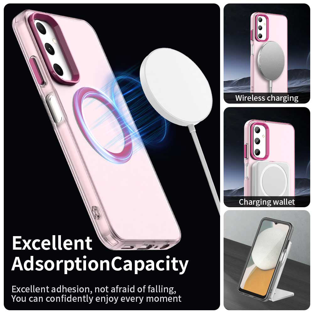 Husa MagSafe pentru Samsung Galaxy A05s A057, Techsuit, CandyCase, Roz