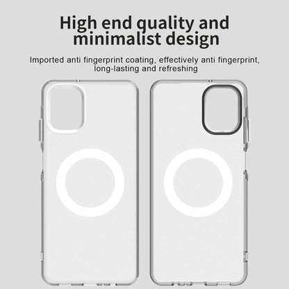 Husa MagSafe pentru Samsung Galaxy A06 A065, Techsuit, CandyCase, Alba