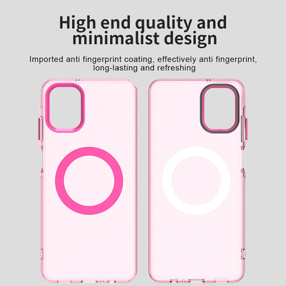 Husa MagSafe pentru Samsung Galaxy A06 A065, Techsuit, CandyCase, Roz