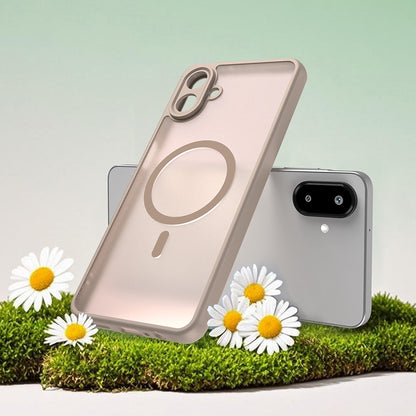 Husa MagSafe pentru Samsung Galaxy A07 4G A075, Techsuit, HaloFrost II, Aurie