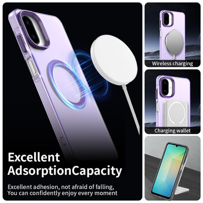 Husa MagSafe pentru Samsung Galaxy A07 4G A075, Techsuit, CandyCase, Mov