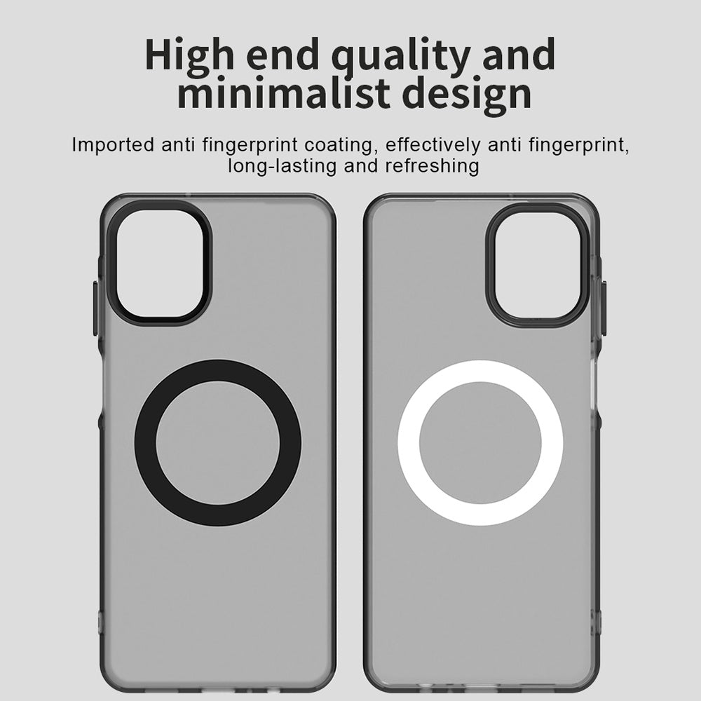 Husa MagSafe pentru Samsung Galaxy A07 4G A075, Techsuit, CandyCase, Neagra