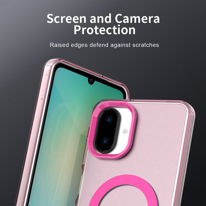 Husa MagSafe pentru Samsung Galaxy A07 4G A075, Techsuit, CandyCase, Roz