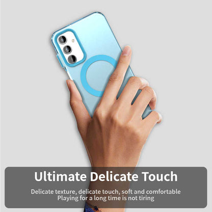 Husa MagSafe pentru Samsung Galaxy A15 5G A156 / A15 A155, Techsuit, CandyCase, Albastra