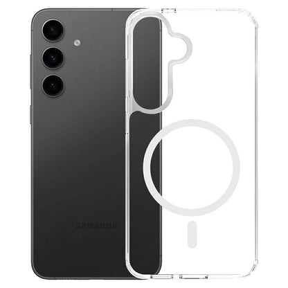 Husa MagSafe pentru Samsung Galaxy A16 5G A166 / A16 4G A165, 3MK, Armor MagCase, Transparenta