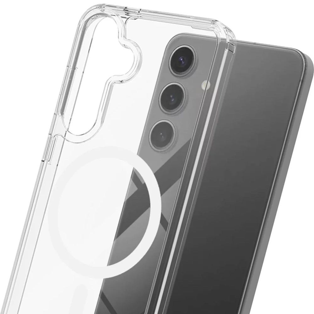 Husa MagSafe pentru Samsung Galaxy A16 5G A166 / A16 4G A165, 3MK, Armor MagCase, Transparenta