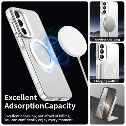 Husa MagSafe pentru Samsung Galaxy A16 5G A166 / A16 4G A165, Techsuit, CandyCase, Alba