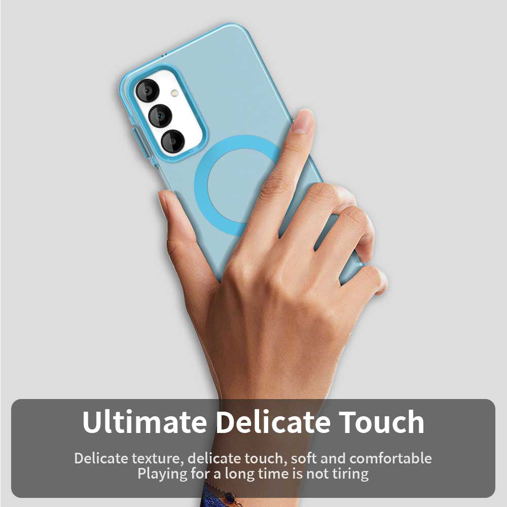 Husa MagSafe pentru Samsung Galaxy A16 5G A166 / A16 4G A165, Techsuit, CandyCase, Albastra