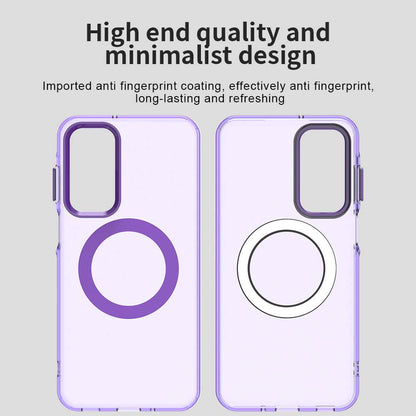 Husa MagSafe pentru Samsung Galaxy A16 5G A166 / A16 4G A165, Techsuit, CandyCase, Mov