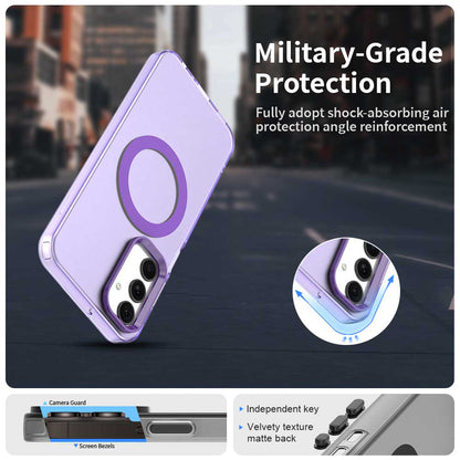 Husa MagSafe pentru Samsung Galaxy A25 A256, Techsuit, CandyCase, Mov