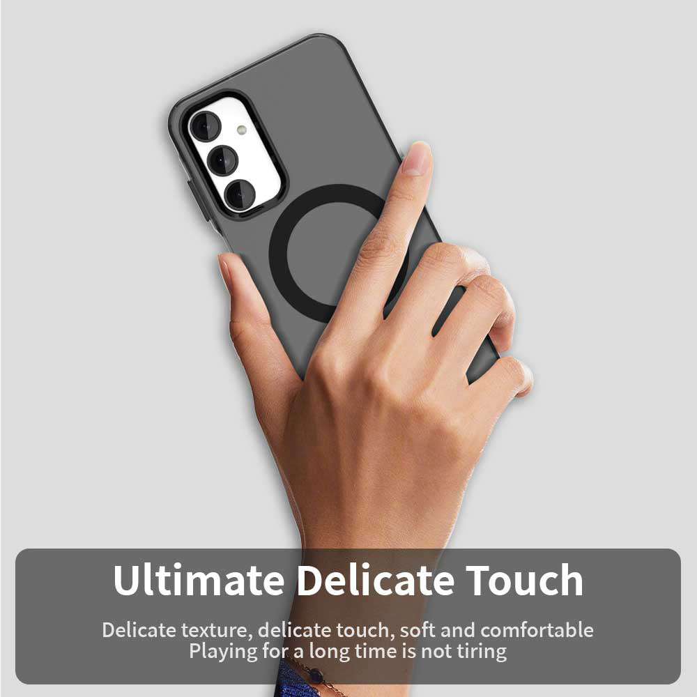 Husa MagSafe pentru Samsung Galaxy A25 A256, Techsuit, CandyCase, Neagra
