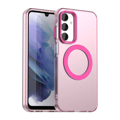 Husa MagSafe pentru Samsung Galaxy A25 A256, Techsuit, CandyCase, Roz