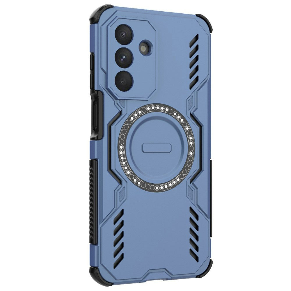 Husa MagSafe pentru Samsung Galaxy A26 A266, Techsuit, ArmorMag, Albastra