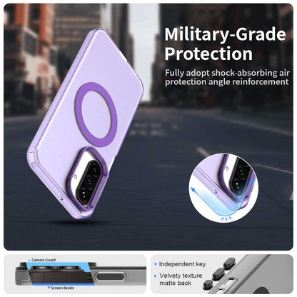 Husa MagSafe pentru Samsung Galaxy A26 A266, Techsuit, CandyCase, Mov