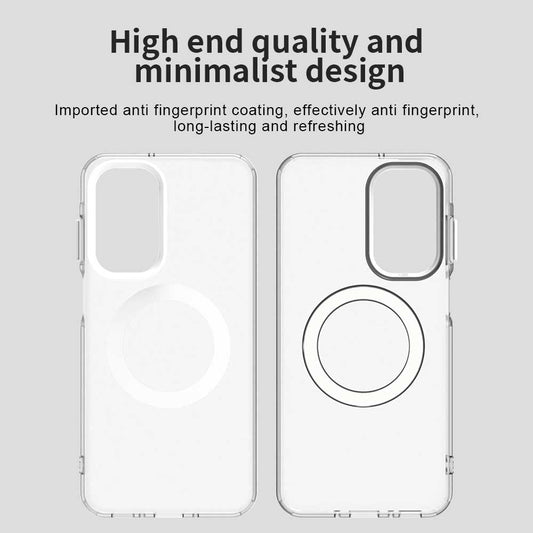 Husa MagSafe pentru Samsung Galaxy A27 5G, Techsuit, CandyCase, Alba