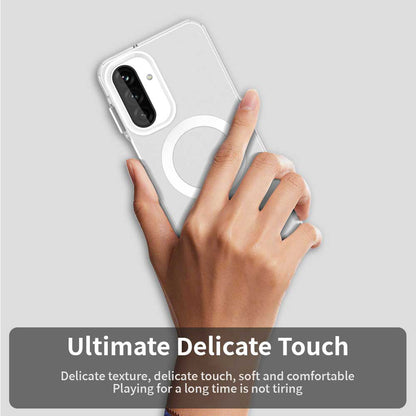 Husa MagSafe pentru Samsung Galaxy A27 5G, Techsuit, CandyCase, Alba