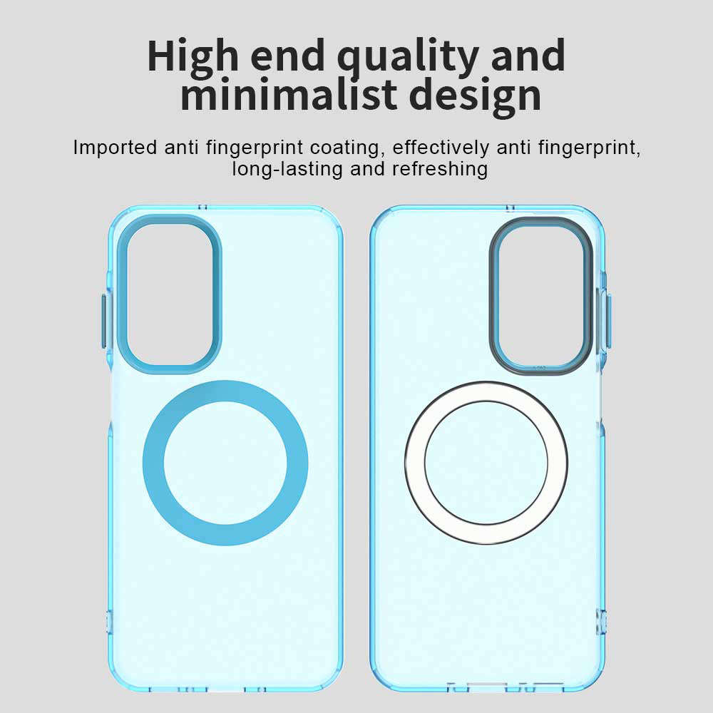 Husa MagSafe pentru Samsung Galaxy A27 5G, Techsuit, CandyCase, Albastra