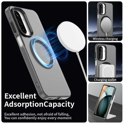 Husa MagSafe pentru Samsung Galaxy A27 5G, Techsuit, CandyCase, Neagra