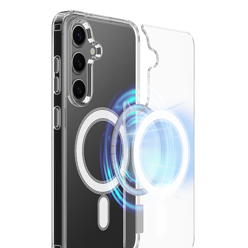 Husa MagSafe pentru Samsung Galaxy A27 5G, Techsuit, Pro, Transparenta