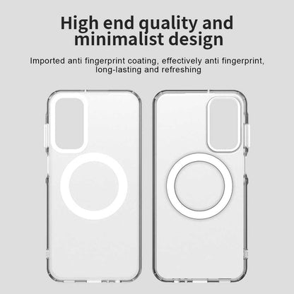 Husa MagSafe pentru Samsung Galaxy A35 5G A356, Techsuit, CandyCase, Alba