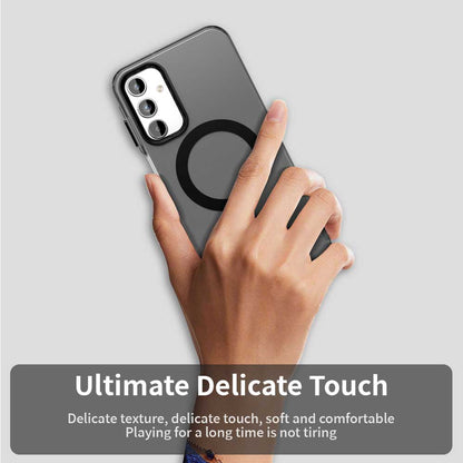 Husa MagSafe pentru Samsung Galaxy A35 5G A356, Techsuit, CandyCase, Neagra