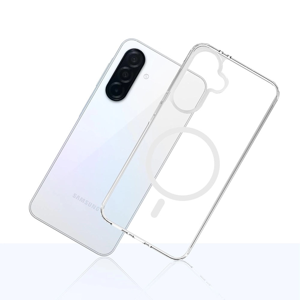 Husa MagSafe pentru Samsung Galaxy A36 A366, 3MK, Armor MagCase, Transparenta