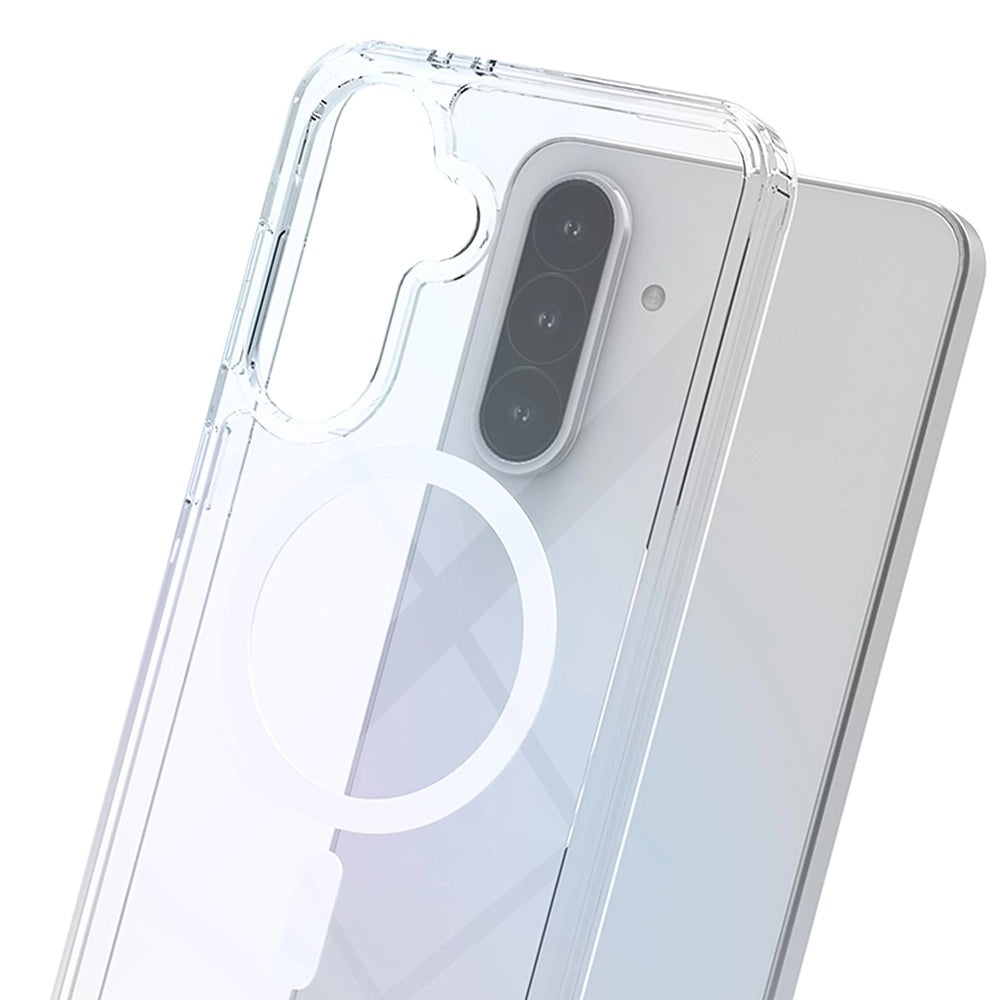 Husa MagSafe pentru Samsung Galaxy A36 A366, 3MK, Armor MagCase, Transparenta