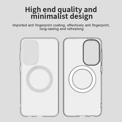 Husa MagSafe pentru Samsung Galaxy A36 A366, Techsuit, CandyCase, Alba