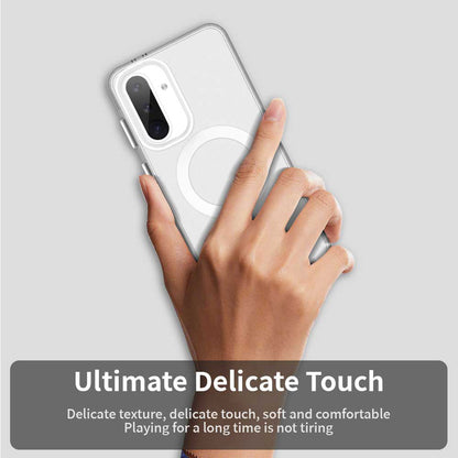 Husa MagSafe pentru Samsung Galaxy A36 A366, Techsuit, CandyCase, Alba