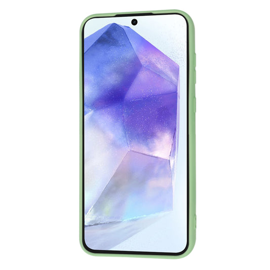 Husa MagSafe pentru Samsung Galaxy A55 5G A556, Techsuit, SoftFlex, Verde Deschis