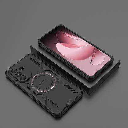 Husa MagSafe pentru Samsung Galaxy A56 A566, Techsuit, ArmorMag, Neagra